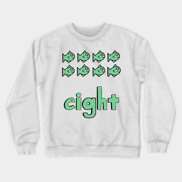 This is the NUMBER 8 Crewneck Sweatshirt by Embracing-Motherhood